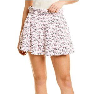 Something Navy Mya Floral Pleated Skort, Size S
